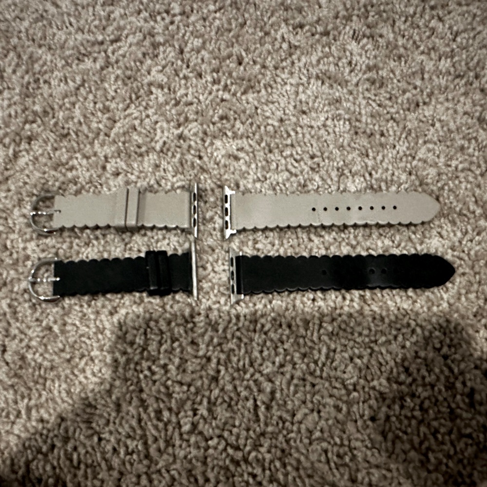 Two Kate Spade Apple Watch Bands